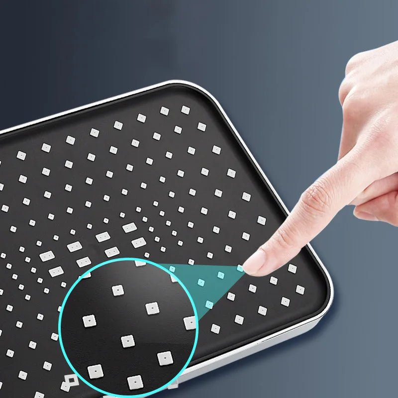 Premium 12-Inch Rain Shower Head - 360° Adjustable, Anti-Clog Design 3