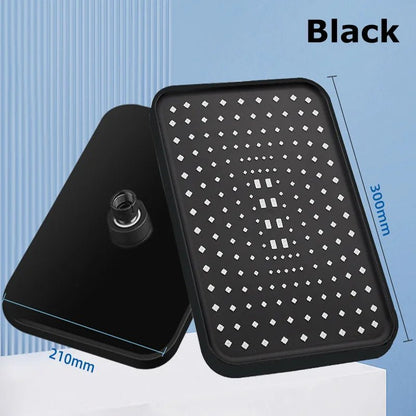 Premium 12-Inch Rain Shower Head - 360° Adjustable, Anti-Clog Design 6