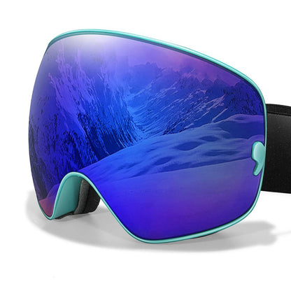 Premium Anti-Fog Ski Goggles with UV400 Protection & Night Vision Lens 10