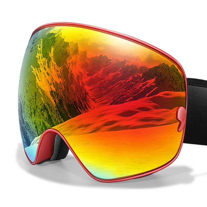 Premium Anti-Fog Ski Goggles with UV400 Protection & Night Vision Lens 11