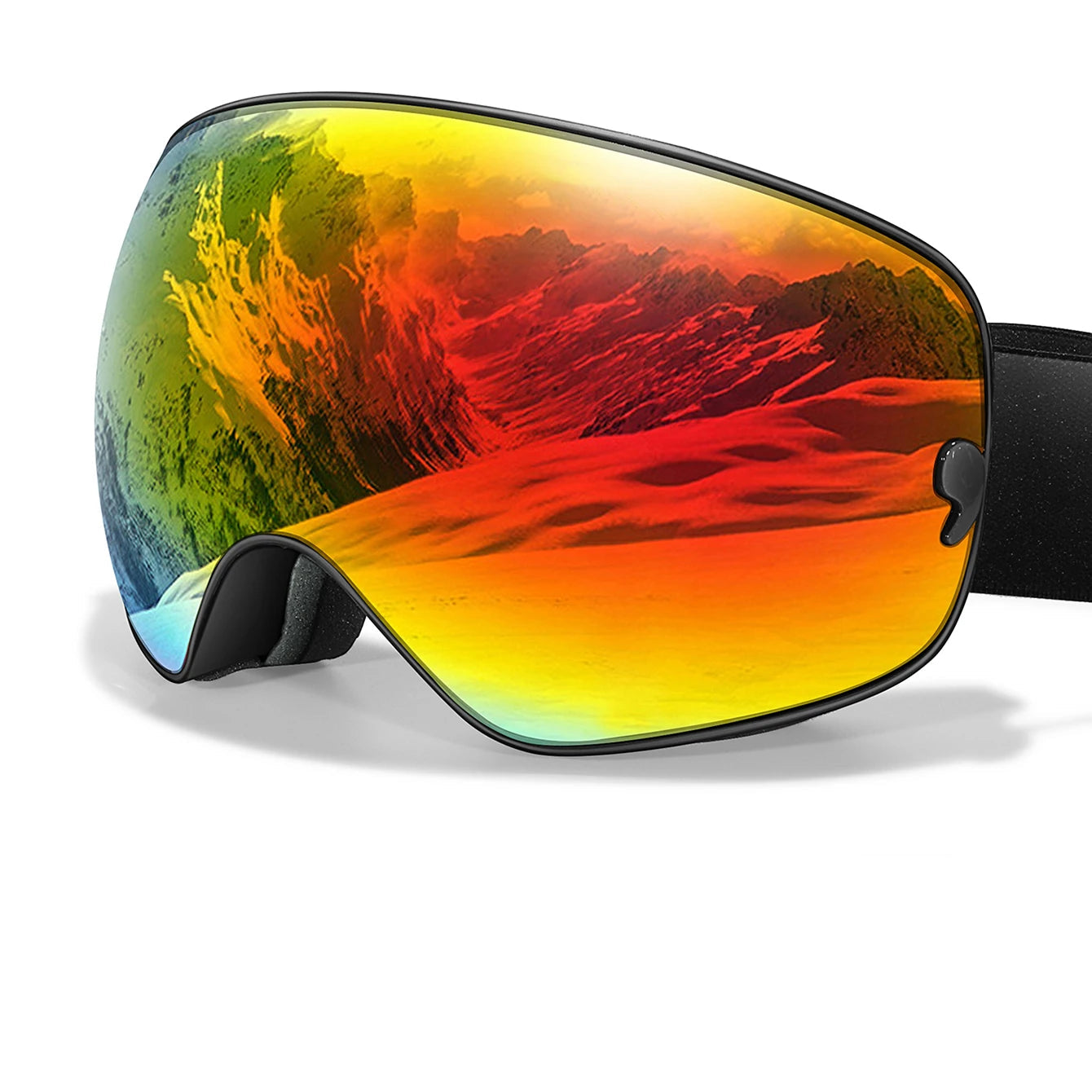Premium Anti-Fog Ski Goggles with UV400 Protection & Night Vision Lens 4