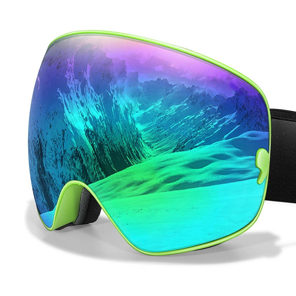 Premium Anti-Fog Ski Goggles with UV400 Protection & Night Vision Lens 5