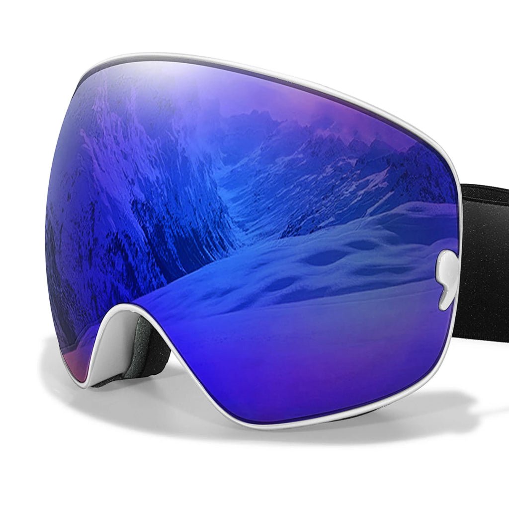 Premium Anti-Fog Ski Goggles with UV400 Protection & Night Vision Lens 8