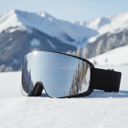 Premium Double Layer Anti-Fog Snow Ski Goggles with UV Protection and Comfortable Fit 2