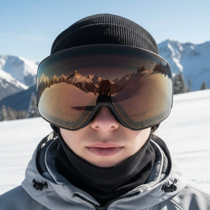 Premium Double Layer Anti-Fog Snow Ski Goggles with UV Protection and Comfortable Fit 5