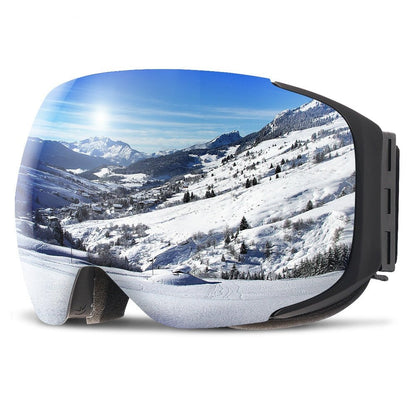 Premium Magnetic UV Protection Anti-Fog Snow Ski Goggles with Quick-Change Lenses 4