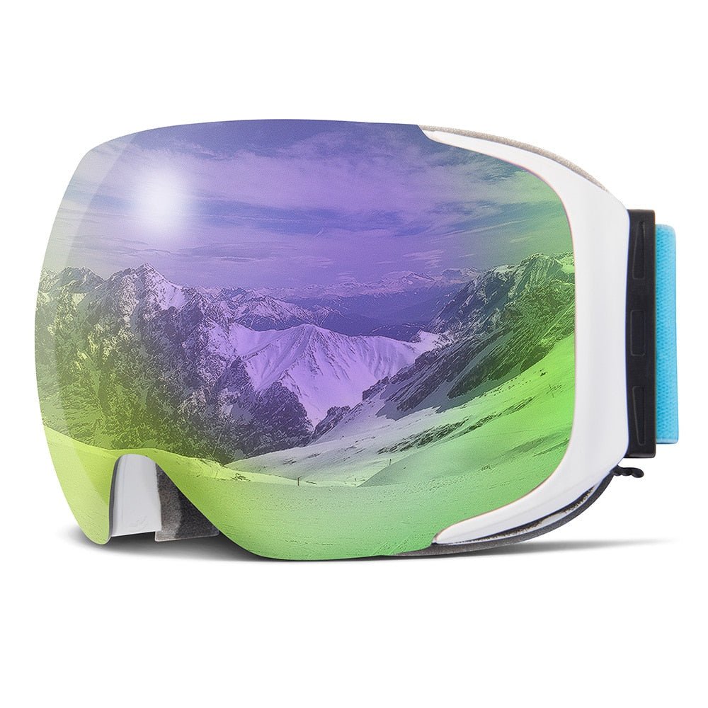 Premium Magnetic UV Protection Anti-Fog Snow Ski Goggles with Quick-Change Lenses 5