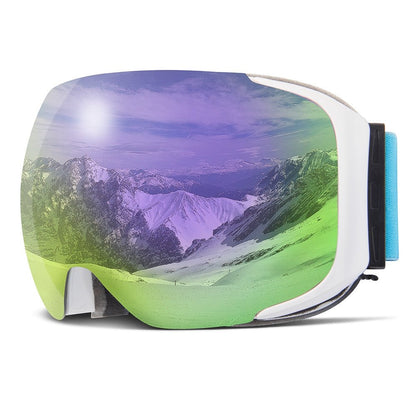 Premium Magnetic UV Protection Anti-Fog Snow Ski Goggles with Quick-Change Lenses 5