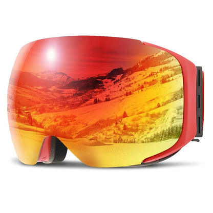Premium Magnetic UV Protection Anti-Fog Snow Ski Goggles with Quick-Change Lenses 6
