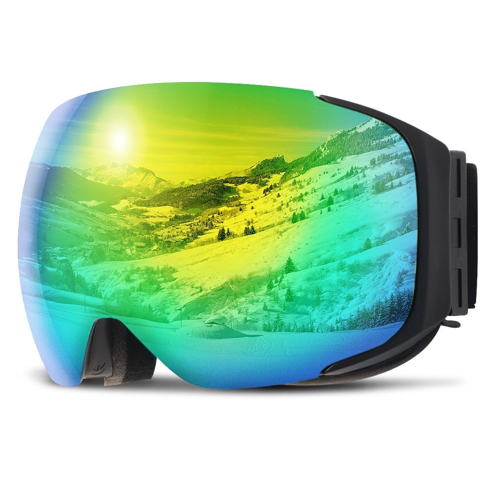 Premium Magnetic UV Protection Anti-Fog Snow Ski Goggles with Quick-Change Lenses 9