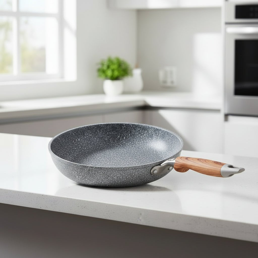 Premium Non-Stick Frying Pan - Versatile Induction & Gas Skillet with Durable Coating 0