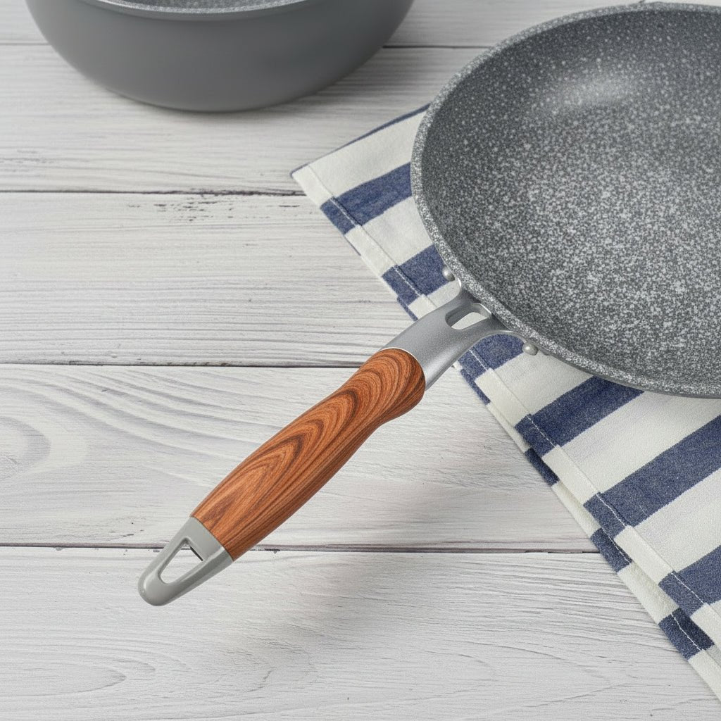 Premium Non-Stick Frying Pan - Versatile Induction & Gas Skillet with Durable Coating 4