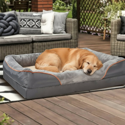Premium Orthopedic Dog Bed - Jumbo Memory Foam with Waterproof Cover 2