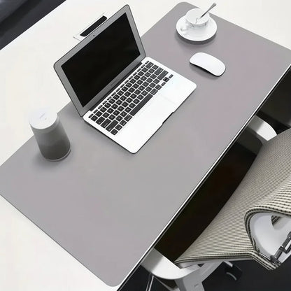 Premium PU Leather Desk Mat - Large Waterproof Desk Pad with Non-Slip Backing 7