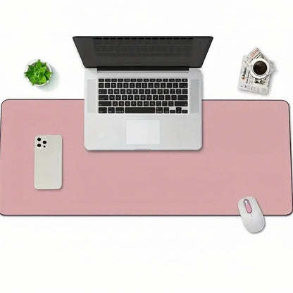 Premium PU Leather Desk Mat - Large Waterproof Desk Pad with Non-Slip Backing 8