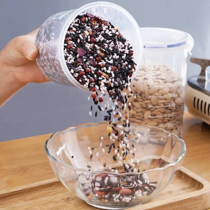 Premium Sealed Storage Box - Large Capacity Food Containers for Grains & Spices 3