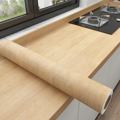 Premium Self-Adhesive Black Wood Wallpaper for Easy Home Renovation 8