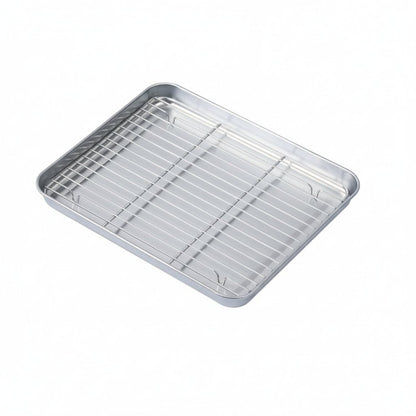 Premium Stainless Steel Baking Sheet & Tray Set for Effortless Cooking 8