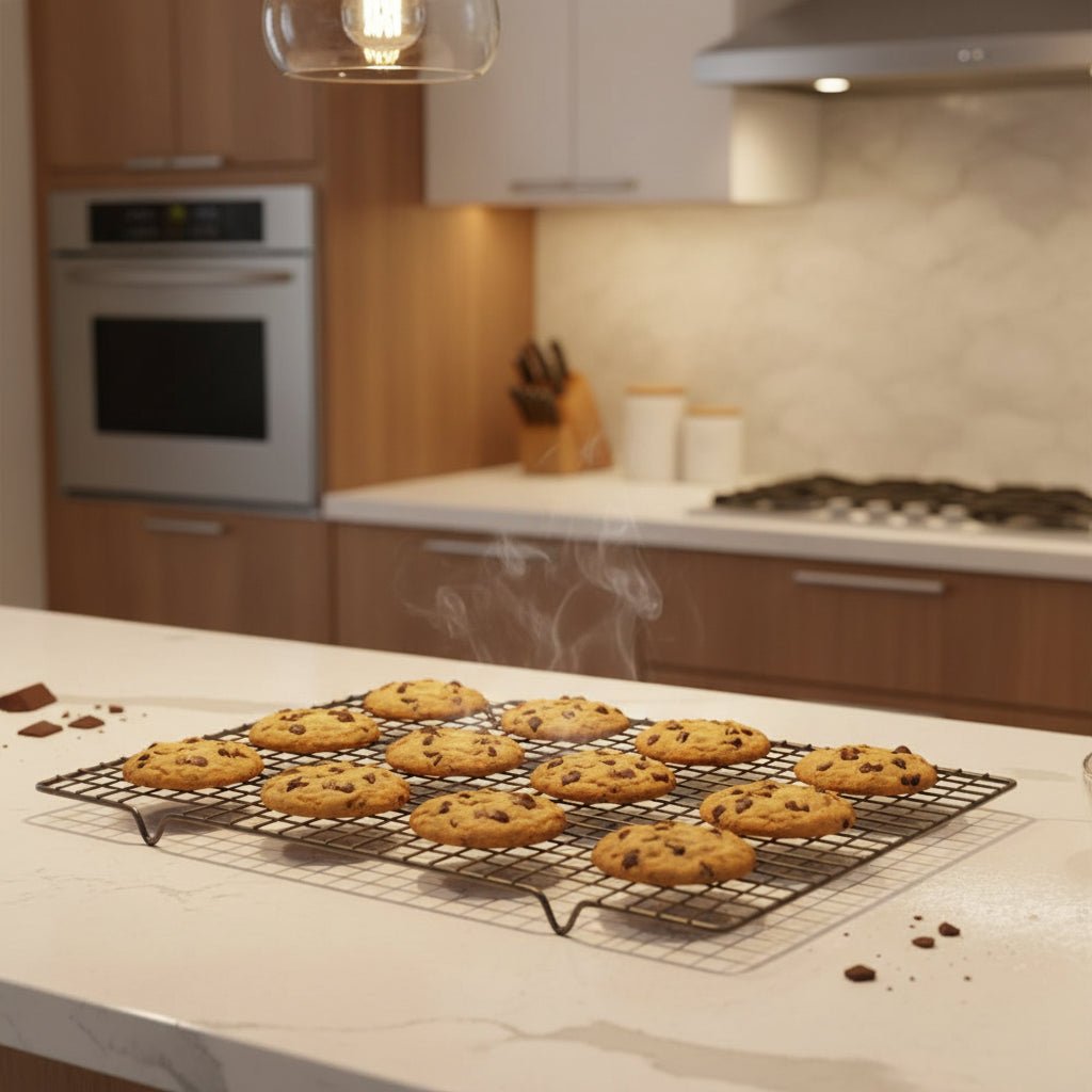 Premium Stainless Steel Cooling Rack for Baking, Roasting & Grilling 0