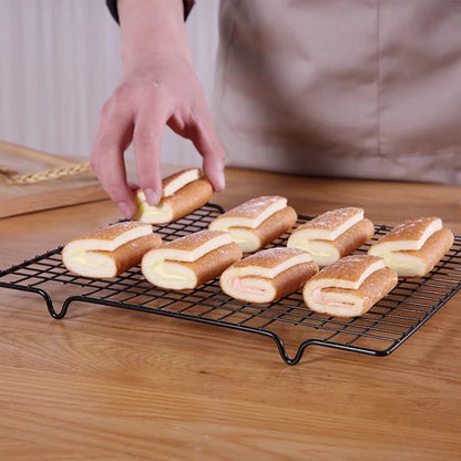 Premium Stainless Steel Cooling Rack for Baking, Roasting & Grilling 1