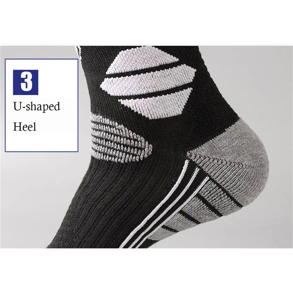 Premium Thermal Ski Socks - Thickened Compression Knee High for Ultimate Warmth and Comfort 3