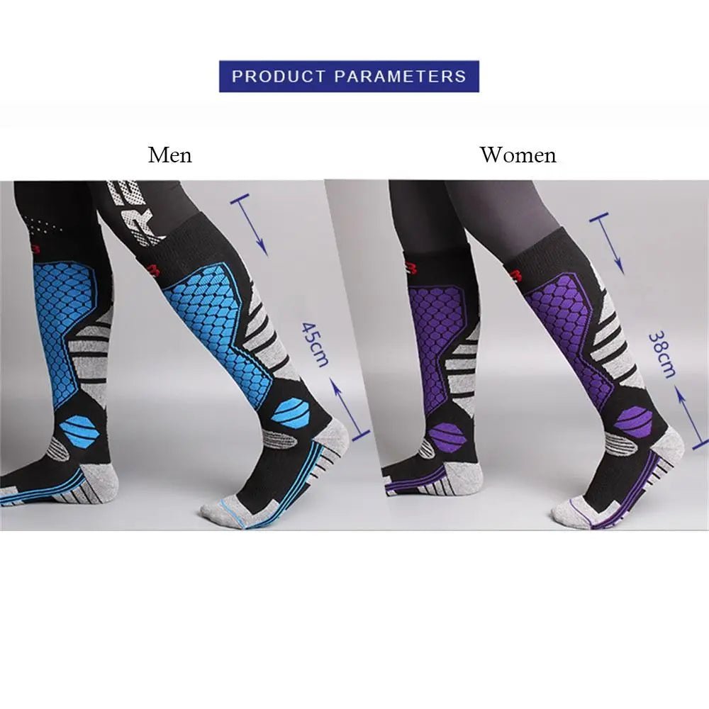 Premium Thermal Ski Socks - Thickened Compression Knee High for Ultimate Warmth and Comfort 5