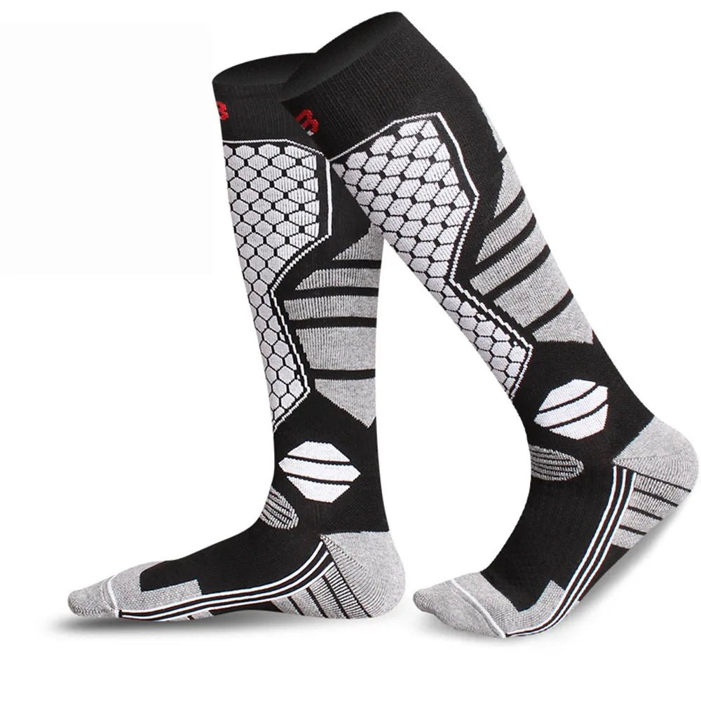 Premium Thermal Ski Socks - Thickened Compression Knee High for Ultimate Warmth and Comfort 8