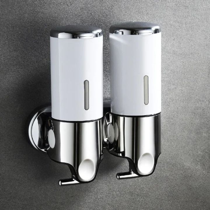 Premium Wall-Mounted Soap Dispenser - Elegant Stainless Steel Design 14