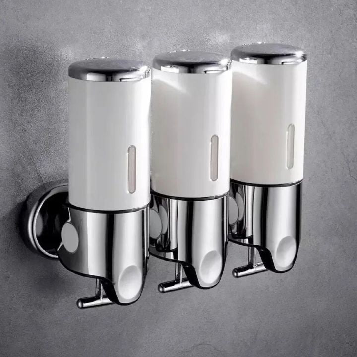 Premium Wall-Mounted Soap Dispenser - Elegant Stainless Steel Design 17