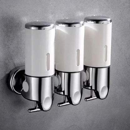 Premium Wall-Mounted Soap Dispenser - Elegant Stainless Steel Design 17