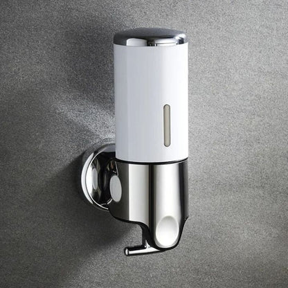 Premium Wall-Mounted Soap Dispenser - Elegant Stainless Steel Design 9