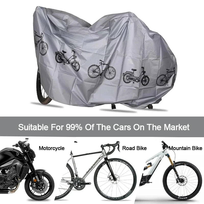 Premium Waterproof Bicycle Cover - All-Weather Protection for Bikes & Motorcycles 0