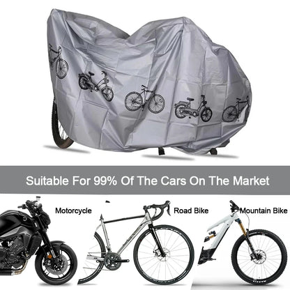 Premium Waterproof Bicycle Cover - All-Weather Protection for Bikes & Motorcycles 0