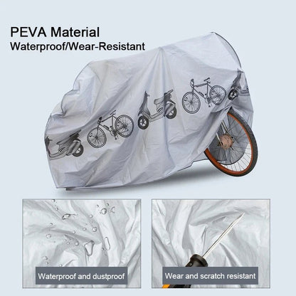 Premium Waterproof Bicycle Cover - All-Weather Protection for Bikes & Motorcycles 2