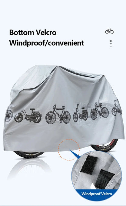Premium Waterproof Bicycle Cover - All-Weather Protection for Bikes & Motorcycles 3