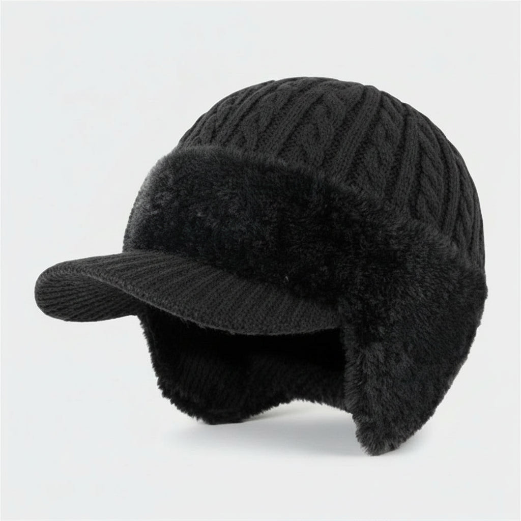 Premium Winter Trapper Hat - Double-Layer Insulation & Ear Protection 3