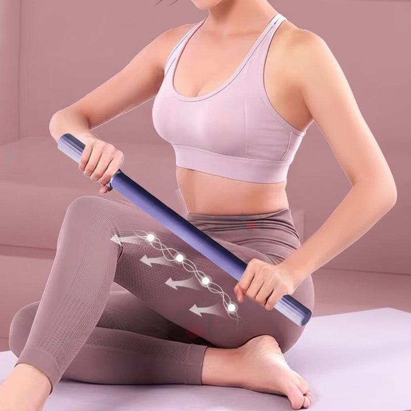 Premium Yoga Fascia Stick - 57cm Muscle Massage Roller for Deep Tissue Relief 1