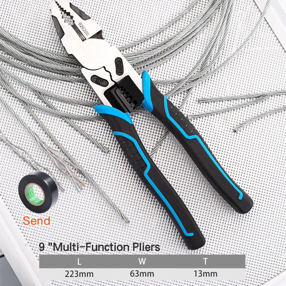 ProGrip - Multifunctional Heavy Duty Wire Pliers with Anti-Skid Handle 0