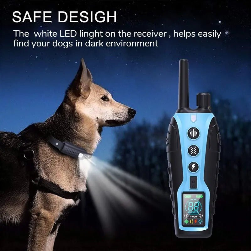 ProTrainer - Long-Range Waterproof Shock Collar with 2000m Control & 99 Levels 1