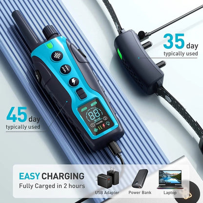 ProTrainer - Long-Range Waterproof Shock Collar with 2000m Control & 99 Levels 5