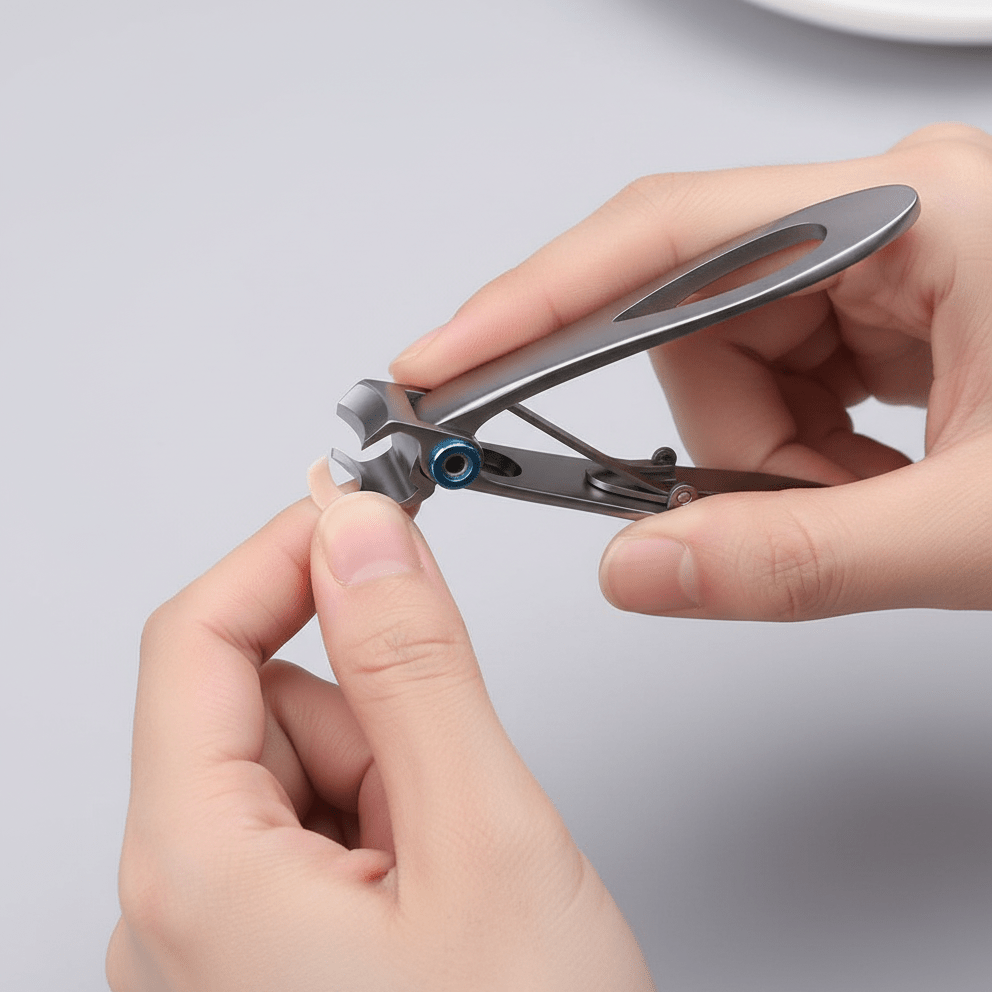 Professional Nail Clipper - Ergonomic Nail Cutter for Thick Fingernails and Toenails 0