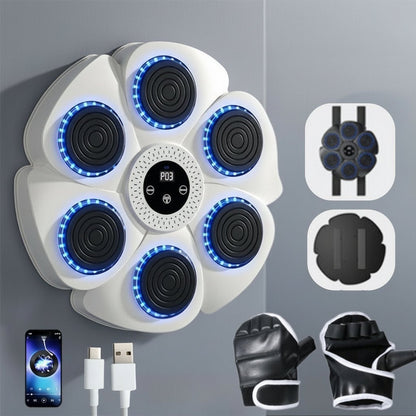PunchTech - Smart Boxing Machine with Bluetooth Music & RGB Lighting 5