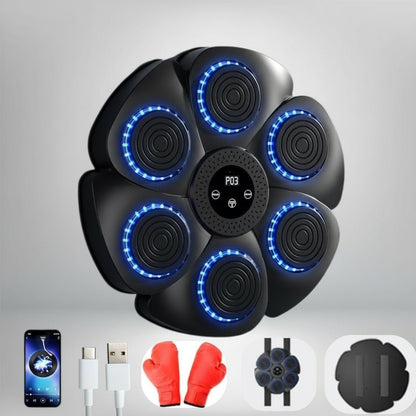 PunchTech - Smart Boxing Machine with Bluetooth Music & RGB Lighting 6