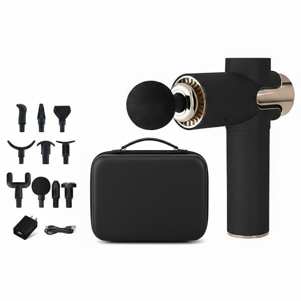 Quantum ImpactBlaster - Cordless Muscle Massager with 10 Attachments & 99 Speed Levels 2