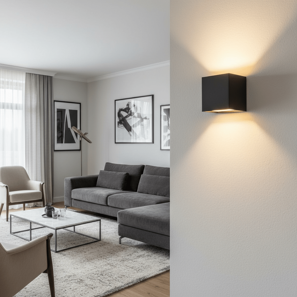 Qubic Wall Lamp - Wireless Rechargeable LED Wall Lights with Adjustable Beams 1