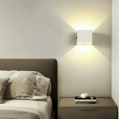 Qubic Wall Lamp - Wireless Rechargeable LED Wall Lights with Adjustable Beams 5
