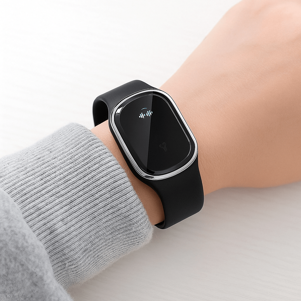 REPELLIQON – Ultrasonic mosquito repellent bracelet with rechargeable battery and modern design 1