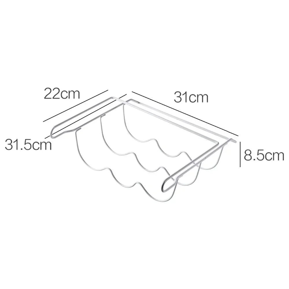 ROLLRACK – Space-saving rolling bottle holder for refrigerator shelves 5