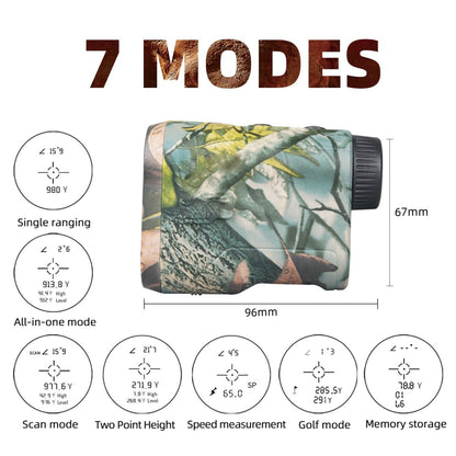 Rangemax – 1000 Yards Hunting Laser Rangefinder with USB-C Battery