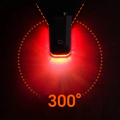 Ravemen CL01 USB Rechargeable Bike Taillight with Auto Brake Sensor & Side Visibility 4
